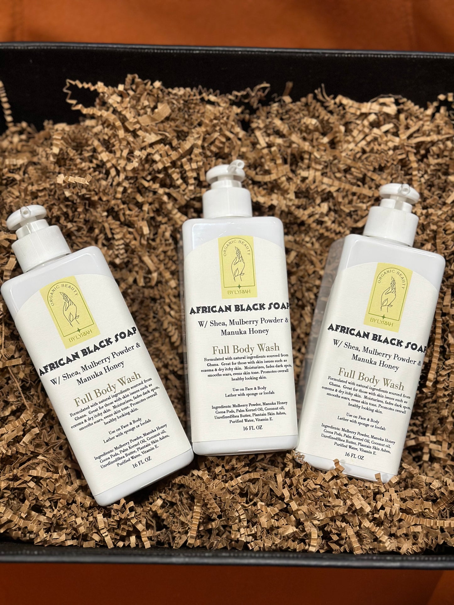 African Black Soap Full Body Wash