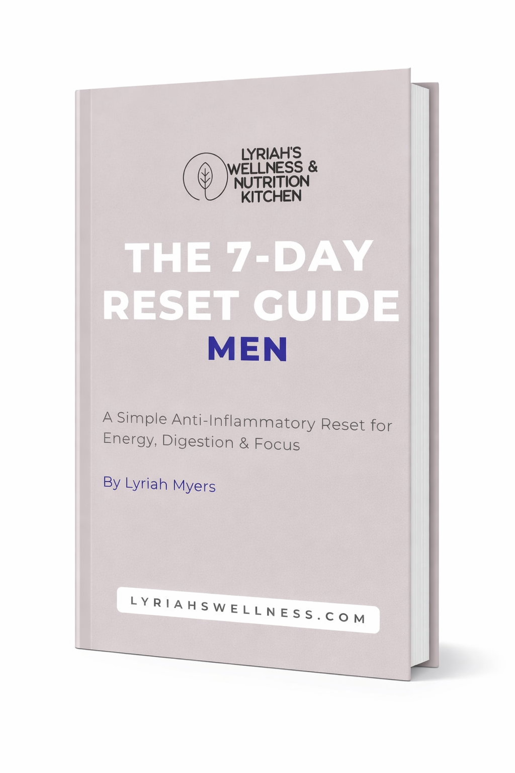 The 7-Day Reset Guide for Men – Anti-Inflammatory Wellness Reset (E-Book)