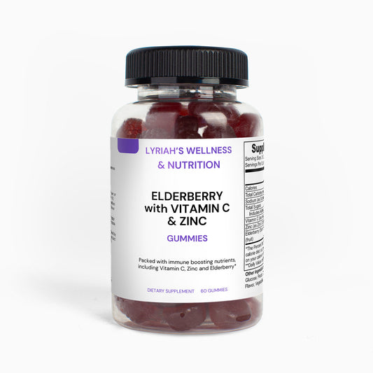 Elderberry W/ Vitamin C & Zinc Gummies