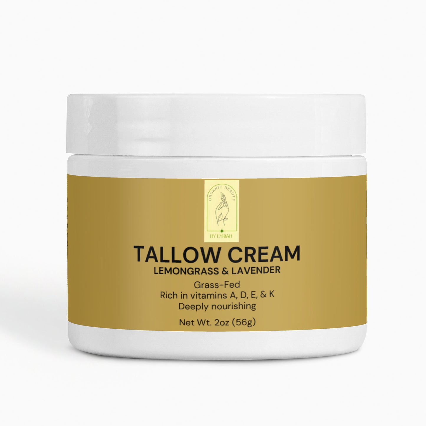 Tallow Cream Lemongrass & Lavender