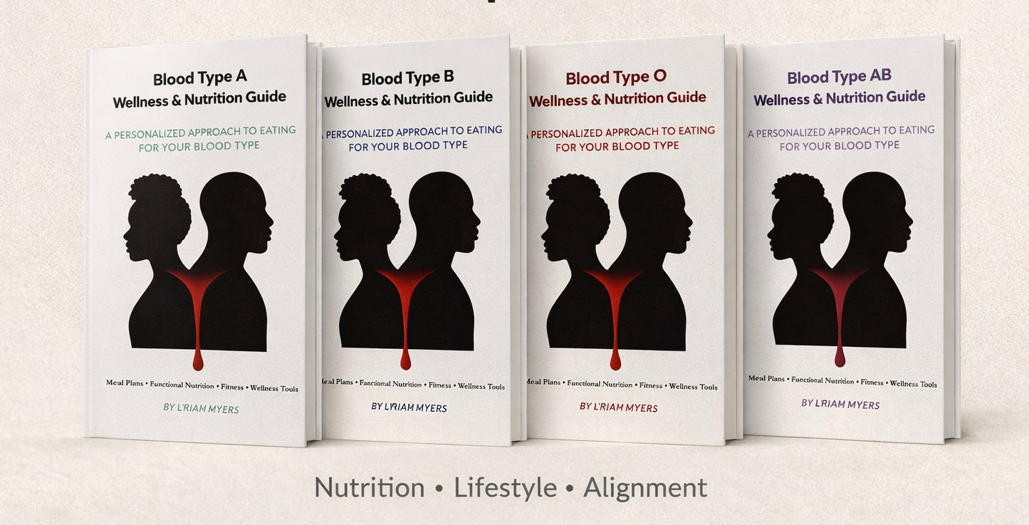 PRE-ORDER The Blood Type Wellness Guide™ :  Personalized Nutrition & Lifestyle Support