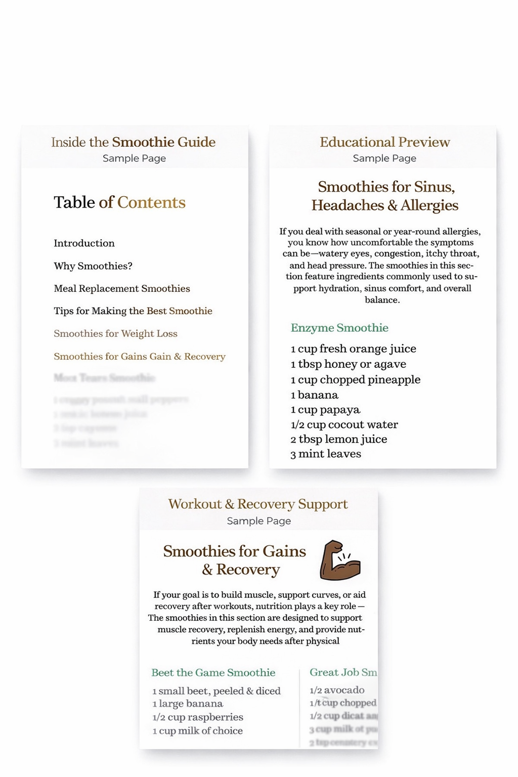 The Ultimate Smoothie Guide: Blend for Energy, Balance & Wellness (E-Book)