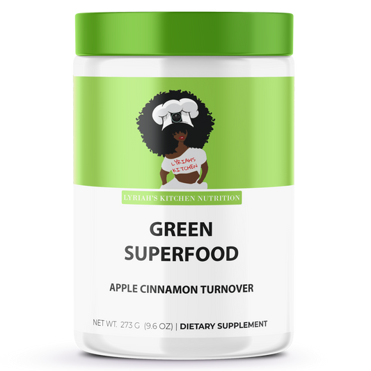 Green Superfood- Apple Cinnamon Turnover